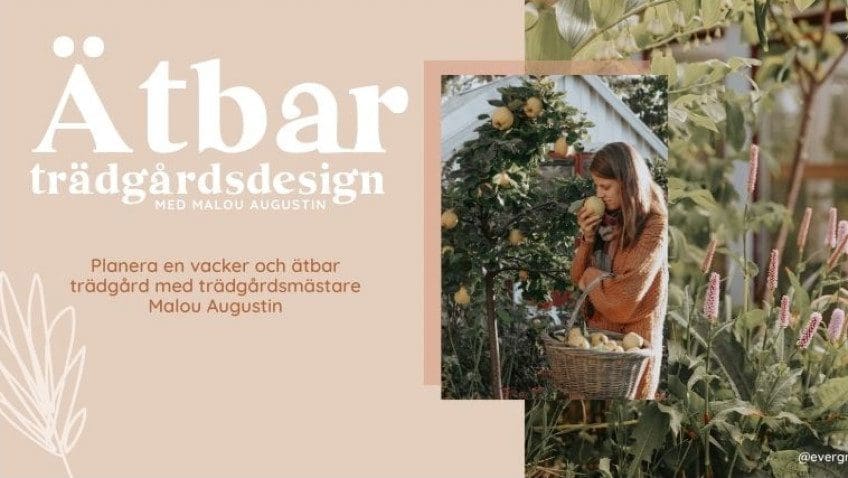 Ätbar trädgårdsdesign